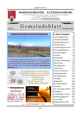 Gemeindeblatt 04/2023